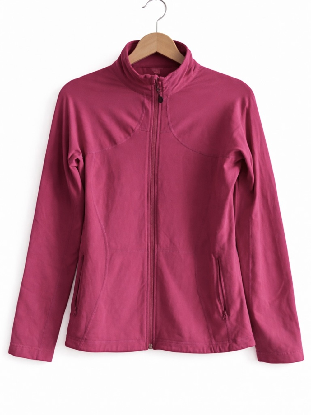 Lululemon Berry Fleece Lined Zip Jacket Small Athletic Running Layer